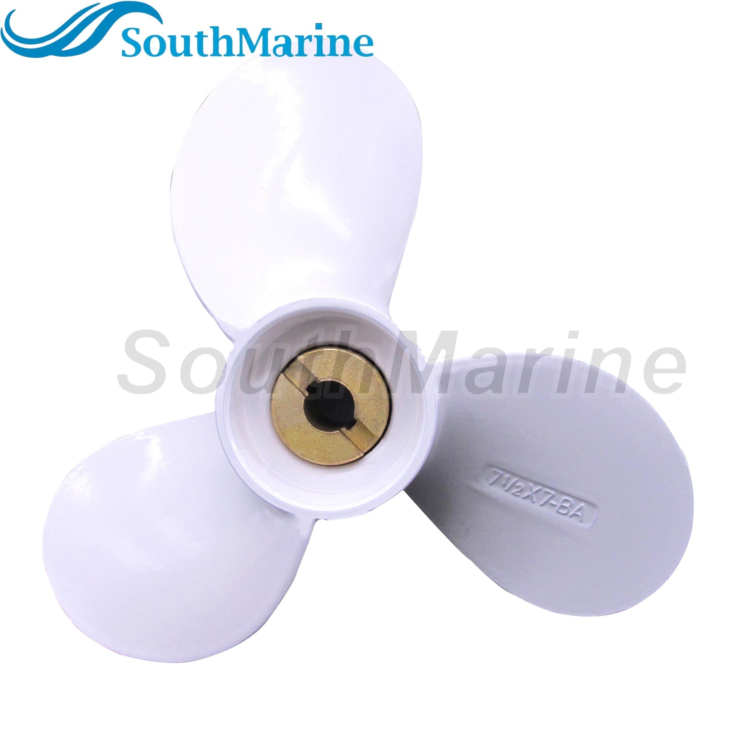 Boat Engine Old Shear Pin Type 6E0-45943-00-EL Propeller 3x7 1/2x7'' for Yamaha Outboard 4HP 5HP Marine 2/4-stroke Motor