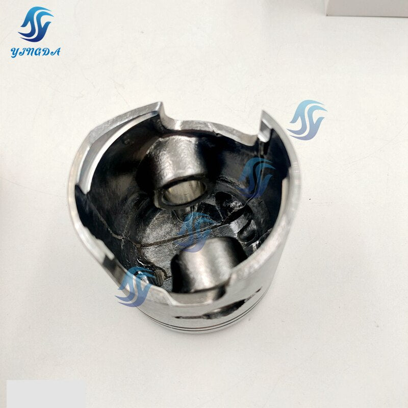 Piston Kit Std With Rings Replace for Suzuki Outboard Engine 9.9HP 15HP DT9.9 DT15 12110-93120-000