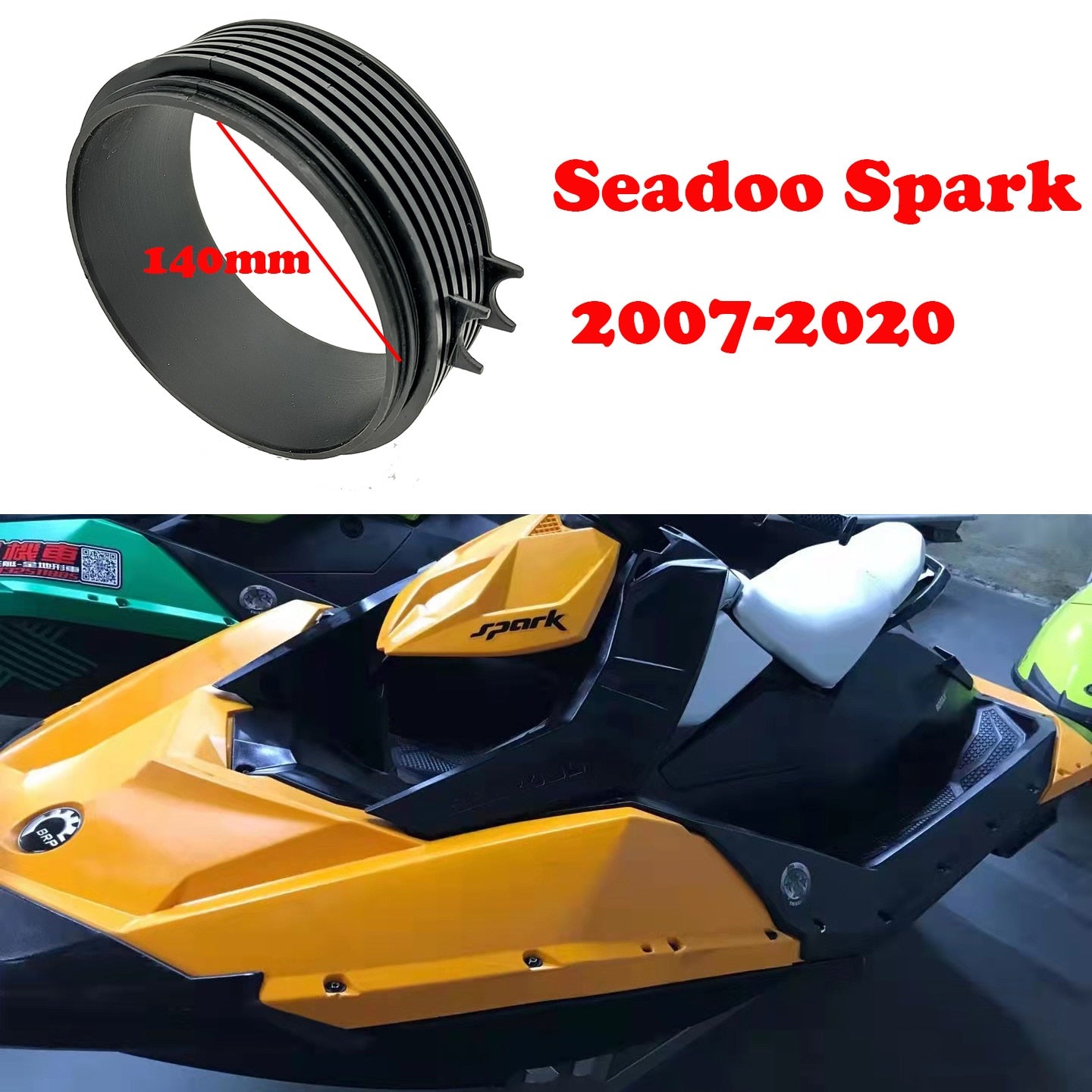Sea-Doo seadoo BRP Spark Wear Ring 2-Up 3-Up 900 Ho Ace UPDATED Version 267000617 267000813