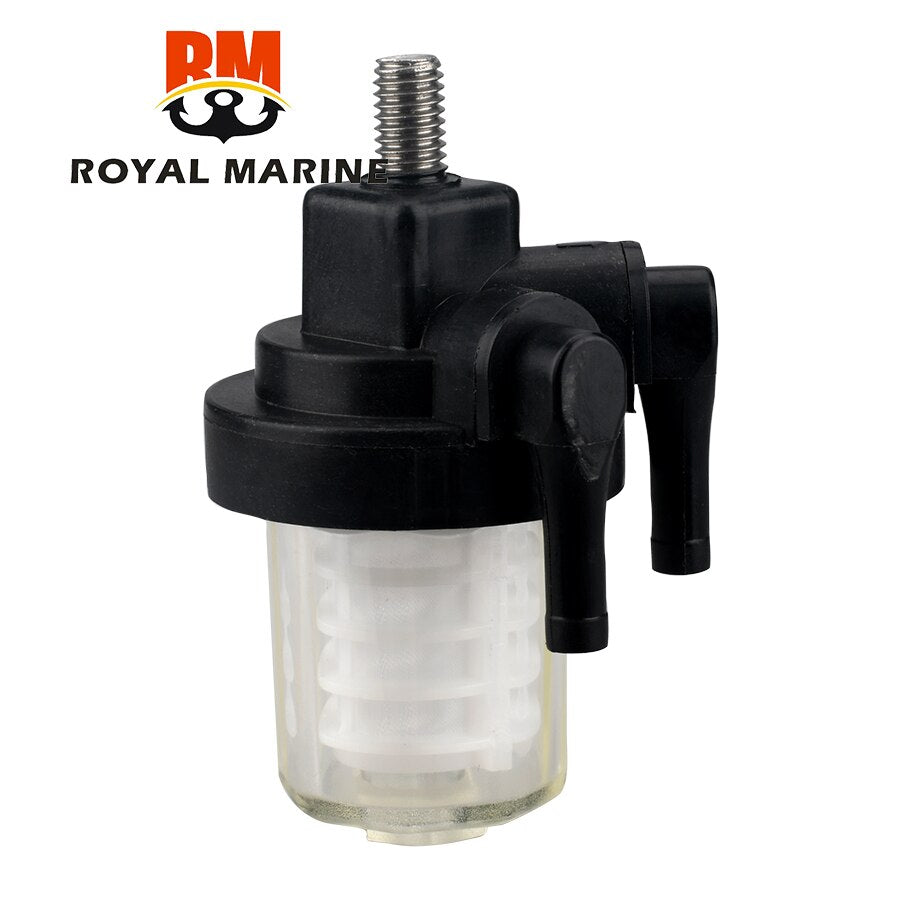 Outboard In-Line Fuel Filter Assembly for Suzuki, Yamaha Mercury