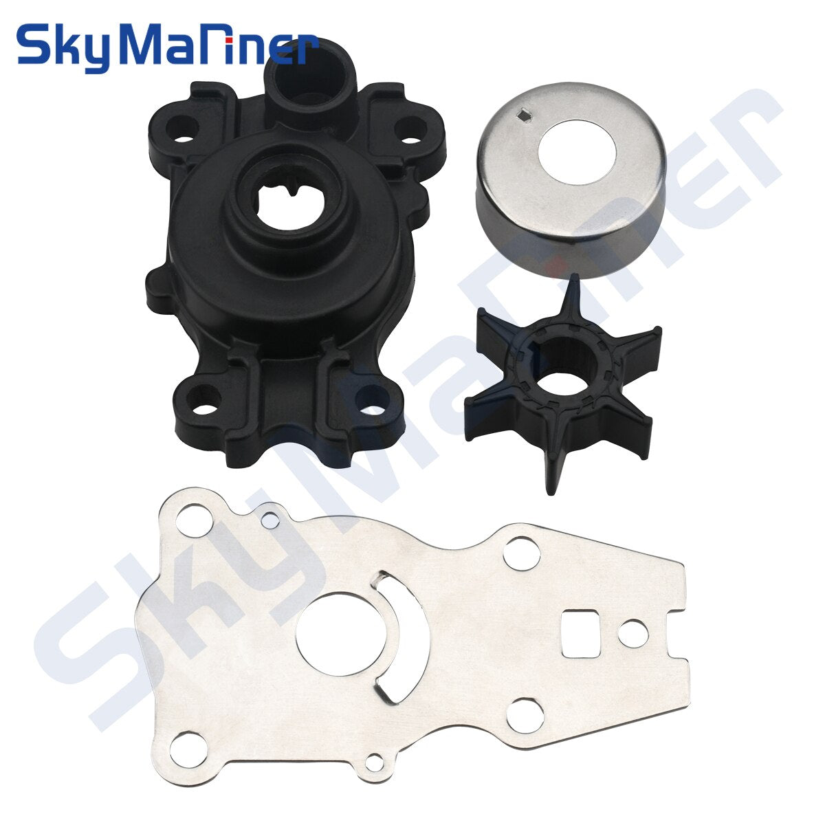 Water Pump Kit For Yamaha 40HP Outboard Motor Engine Parts 66T-44311-00 66T-44322-00 66T-44323-00 6H4-44352-00