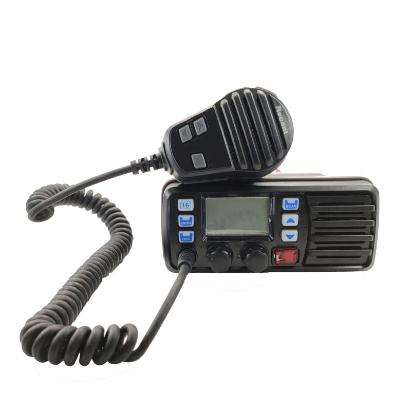 VHF Marine Radio With GPS 25W Walkie talkie IP67 Waterproof Mobile Boat VHF Radio Station