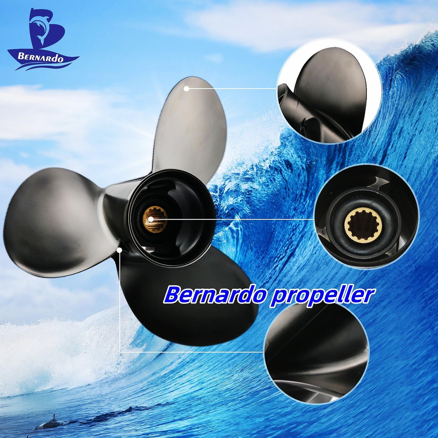 Suzuki 35 40 50 55 60 65HP 111/4X15 Propeller